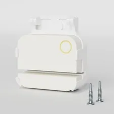 Garage Door Bracket for Ring Alarm Contact Sensor 2nd Gen | Secure Mount White