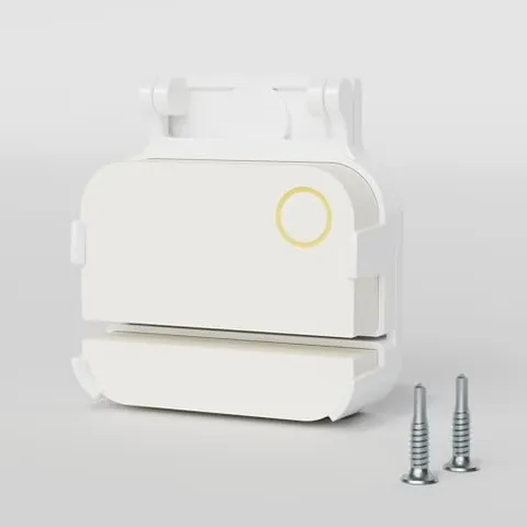 Garage Door Bracket for Ring Alarm Contact Sensor 2nd Gen | Secure Mount White