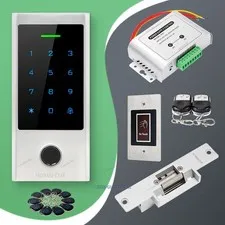 HOMSECUR Weatherproof IP66 APP WIFI Fingerprint PIN Access Control Touch Keypad