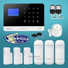 HOMSECUR Wireless WIFI 4G 2G RFID SMS Autodial Home Security Alarm System