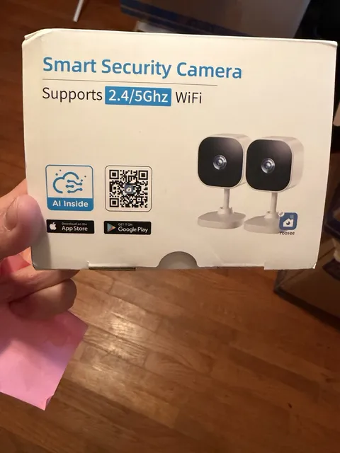 Yoosee 2K Indoor IP Surveillance Camera Dual-Band WiFi Motion Night Vision Audio