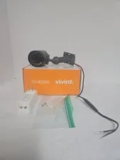 Vivint VS-HDW400-110 Wireless Wide Angle Night Vision Waterproof Camera - Gray
