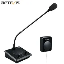 RT-9909 Window Intercom Speaker System Type C Charging Two Way Intercom IPX5 Wat
