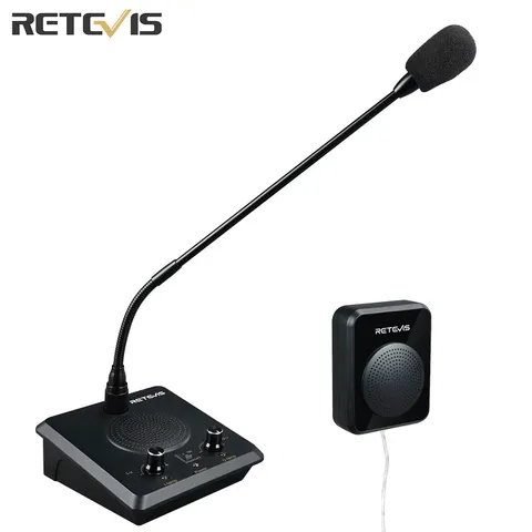 RT-9909 Window Intercom Speaker System Type C Charging Two Way Intercom IPX5 Wat