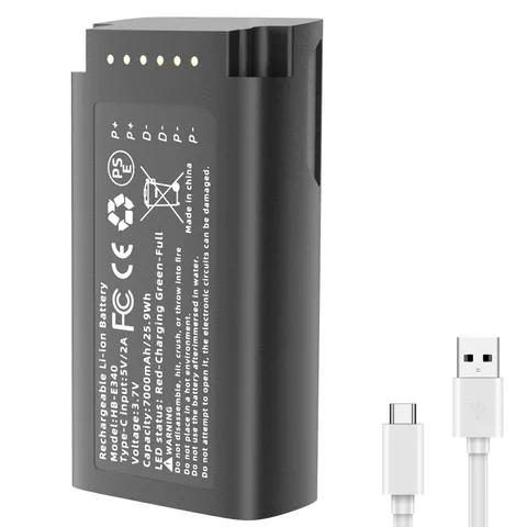 Battery for eufy Video Doorbell E340 Rechargeable Lithium-ion Backup Battery ...