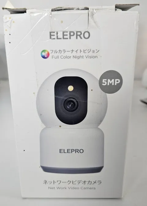 WiFi Surveillance Camera, Indoor Camera Color Night Vision 2.5K 5MP/5G