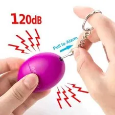 Llaveros Para Mujer De Defensa Personal Alarma Ruidosa Seguridad Proteccion