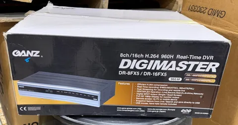 GANZ DIGIMASTER [DR-16FX5-3TB] 8CH/16CH H.264 960H HD 3TB SECURITY DVR SYSTEM