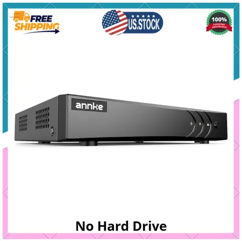 ANNKE H.265+ 8CH DVR for Video Security Camera System 3K Lite Recorder CCTV Kit