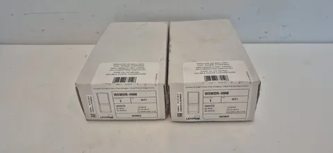 Lot Of 2 LEVITON WSWDR-H9W MOTION SENSOR
