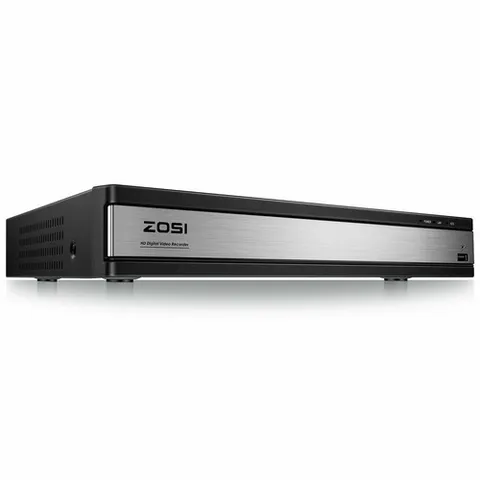 ZOSI H.265+ 16Ch 5MP Lite HD CCTV DVR for Security Camera System Kit AI Detect