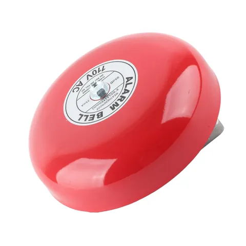 Moncer Fire Alarm Bell, CB-6B 95dB Aluminum Round Alarm Bell Electric Ringing...