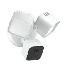 Blink Wired Floodlight Smart Security Camera, 2600 lumens, HD live View - White