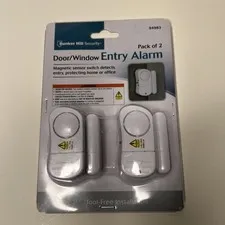 Bunker Hill Security Door / Window Entry Alarm Pack of 2 Item 94983 New Sealed