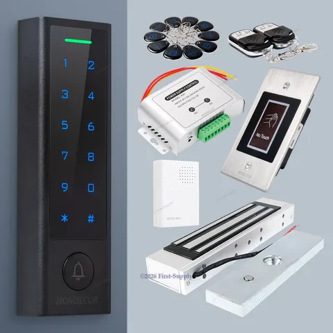 HOMSECUR WIFI RFID PIN Access Control System App Control IP66 Level Waterproof