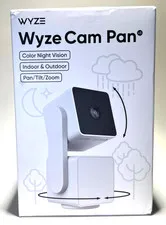 Wyze Cam Pan v3 1080p Smart Security Camera Indoor Outdoor WiFi PTZ White New