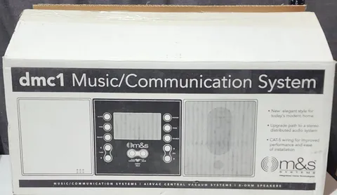 M&S Systems DMC1 Master Station White NEW /OB & M&S MC-3 Music/Communications 