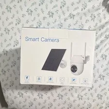 Solar Wireless Wi-Fi Outdoor Security Camera 1080p Full Color Night Vision