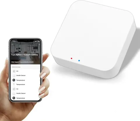 ZigBee 3.0 Hub WiFi & Bluetooth Dual Mode GatewayTuya Smart Bridge Wireless R...