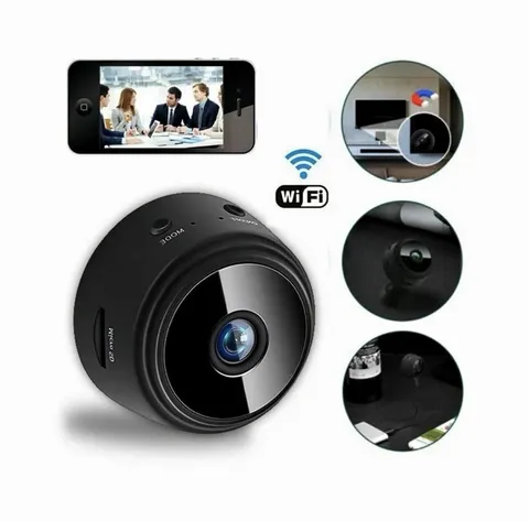 A9 Smart Camera 1080p WiFi IP Indoor Cam Night Vision Motion Mic Magnetic