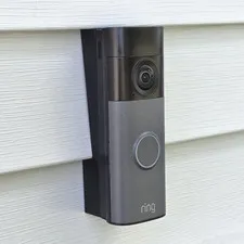 No Drill Vinyl Siding Mount Bracket Ring Battery Doorbell new model Retinal 2K