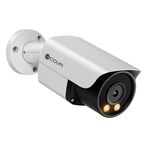 5MP PoE IP Security Camera Outdoor Bullet Metal 110° View, 100ft Night Vision