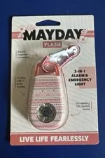Mayday Flash 2-in-1 Personal Attack Alarm & Emergency Light 100dB Pink MAYFL24