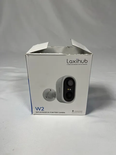 Security Camera Laxihub W2 Wireless Battery Wi-Fi NEW OPEN BOX