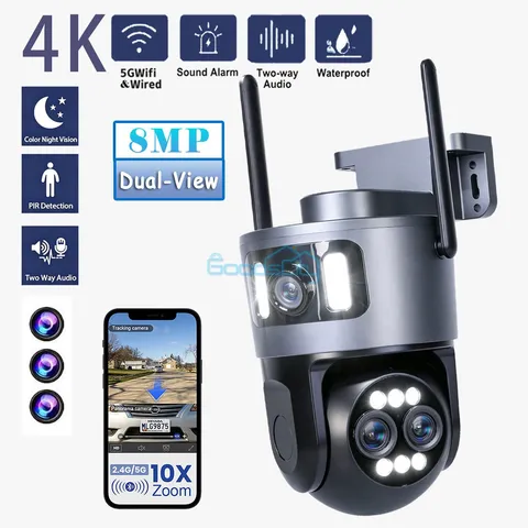 Outdoor 10X Digital Zoom Security Camera Wireless Cam Color IR Day/Night Vision