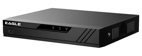 8 Channel 8x PoE Network Video Recorder, No HDD - EAG-NVR-4K2-4-8BB