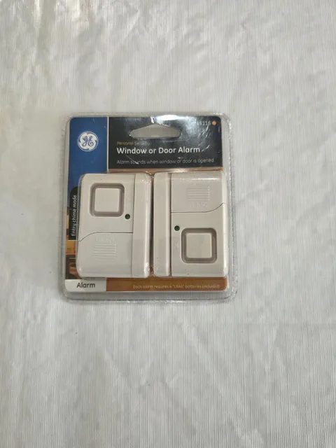 Door Alarm GE Personal Security Window Or Door Alarm Pack New Open Box 
