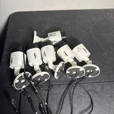 Lorex LBV2521-C White 1080p-HD Indoor & Outdoor Bullet Camera Lot Of 6