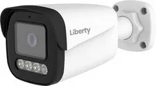 LibertyADV AI 5MP IP  2.8mm,WDR,100’ IR,PoE Deterrent Bullet Camera-#L3A-IP5ADBS