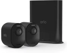 Arlo Ultra Security Camera 4K HDR (3rd Gen, 2025 Release) + SmartHub, Battery Po
