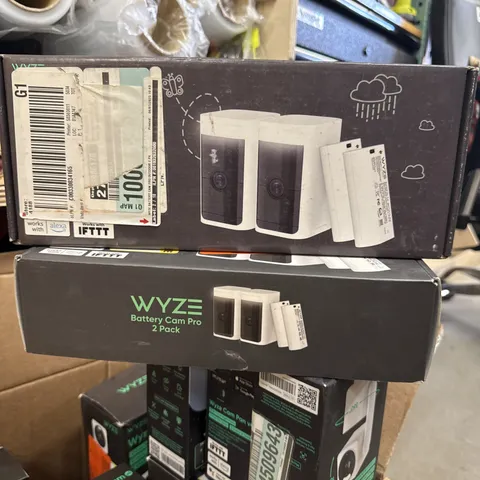 Wyze Battery Cam Pro 2-Pack, Wireless Indoor/Outdoor Home Security Camera