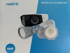 Reolink 4K PoE Floodlight Camera 180° View Dual-Lens Smart Detection 2 Way Talk