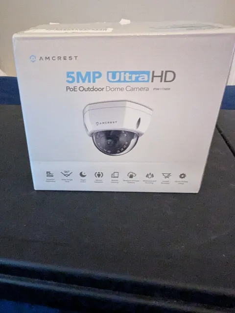 amcrest poe camera IP5M-1176EW,Open Box 