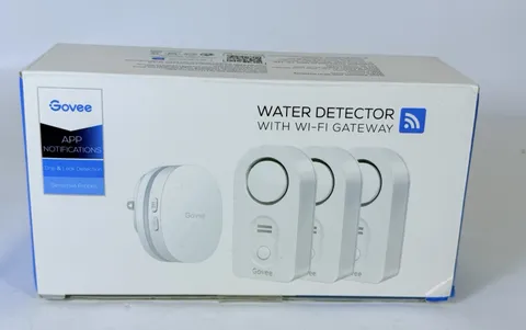Govee Water Detector with Wi-FI Gateway | New Pack of 3 | Model H5054 + H5040