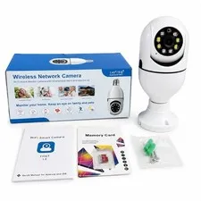 WJG TVQ11-200W Wireless Light Bulb Security Camera