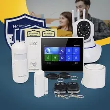 HOMSECUR Wireless WIFI 4G LCD Home House Alarm System