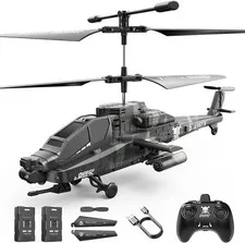 DEERC RC Helicopter, Remote Control Helicopter, 26 Mins Flight Time, LED...