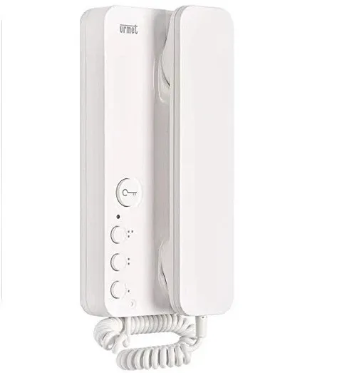 URMET 1183/5 Electronic Intercom White Miro 2 Voice 2 Wire 