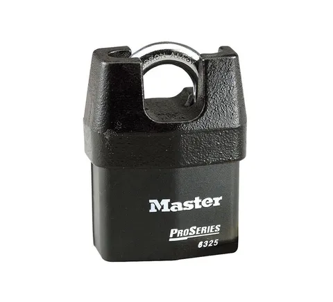 Master Lock 6325KZW1 Pro Series Shrouded Shackle Padlock
