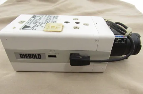 Diebold Security Camera ICD-503 CCD Color Camera 3.5 8mm 1:1.4 1/3" Computar