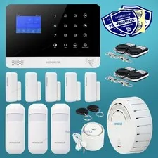 HOMSECUR Wireless WIFI 4G RFID SMS Autodial Burglar Alarm System