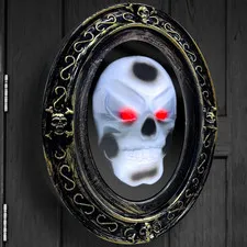 [ Motion Activated & Light Sensor Design ] Halloween Animatronic Talking Haunted