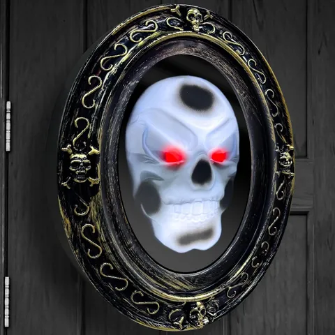 [ Motion Activated & Light Sensor Design ] Halloween Animatronic Talking Haunted