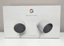 NEW Google Nest Cam NC2400ES Outdoor Security Camera 1st Generation - 2 Pack