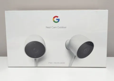 NEW Google Nest Cam NC2400ES Outdoor Security Camera 1st Generation - 2 Pack