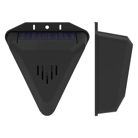 Solar Alarm Lamp Siren Wireless Motion Sensor Outdoor Waterproof 129Db Alarm Lig